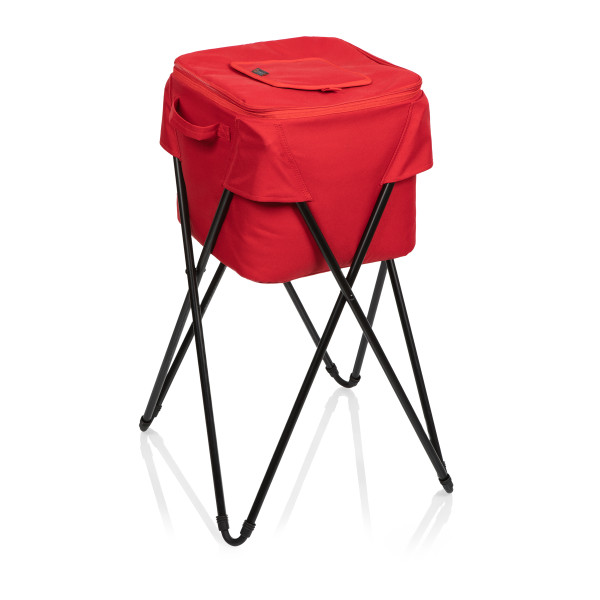 Oniva Camping Party Cooler with Stand, (Red)