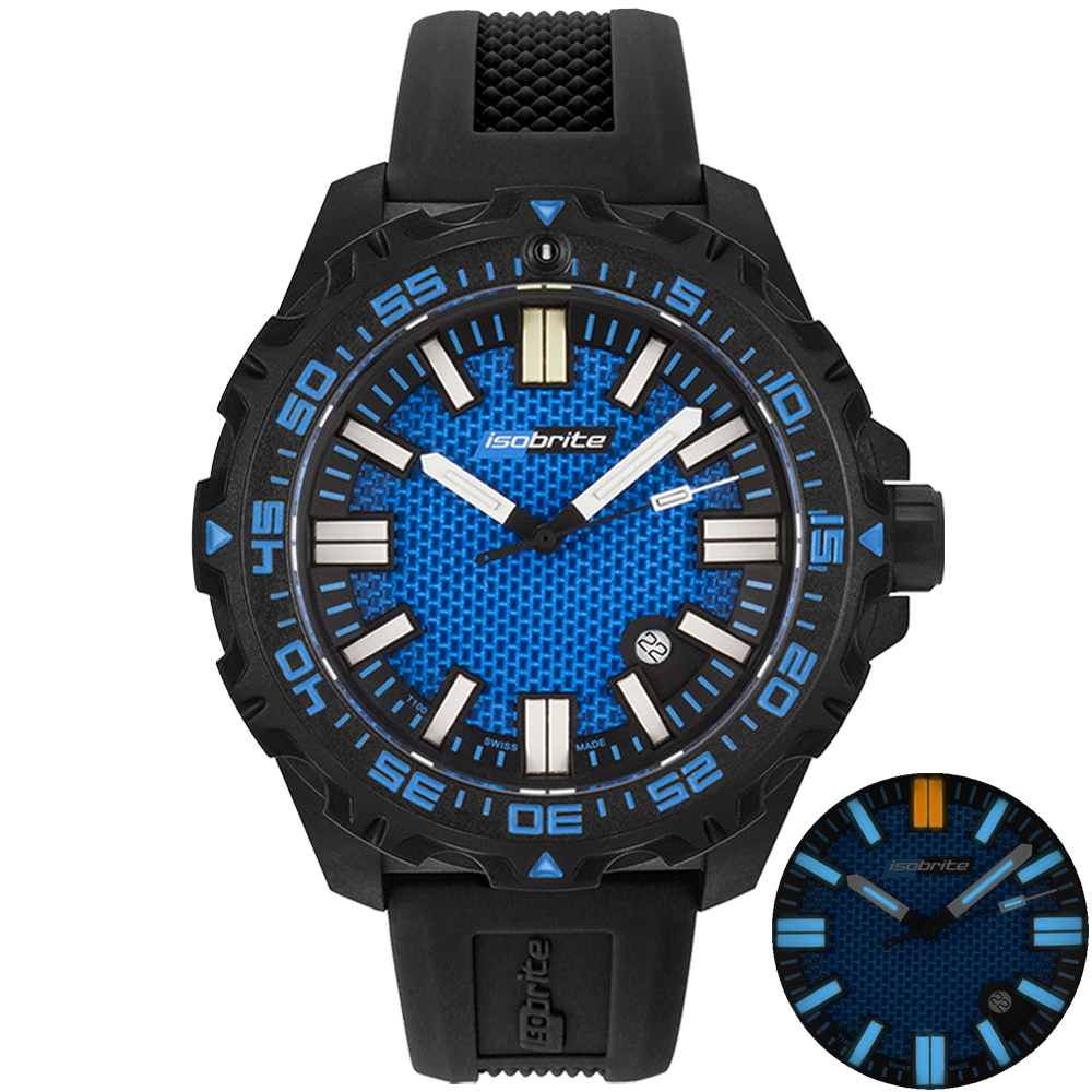 Isobrite ISO4001 Afterburner Blue Watch ⋆ Limitless Gear