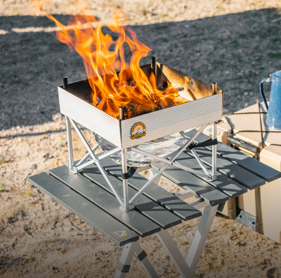 Fireside Outdoor Trailblazer Personal Fire Pit & Grill 1 | Limitless Gear | Outdoor, Camping and Adventure Gear Fireside Outdoor Trailblazer Personal Fire Pit & Grill